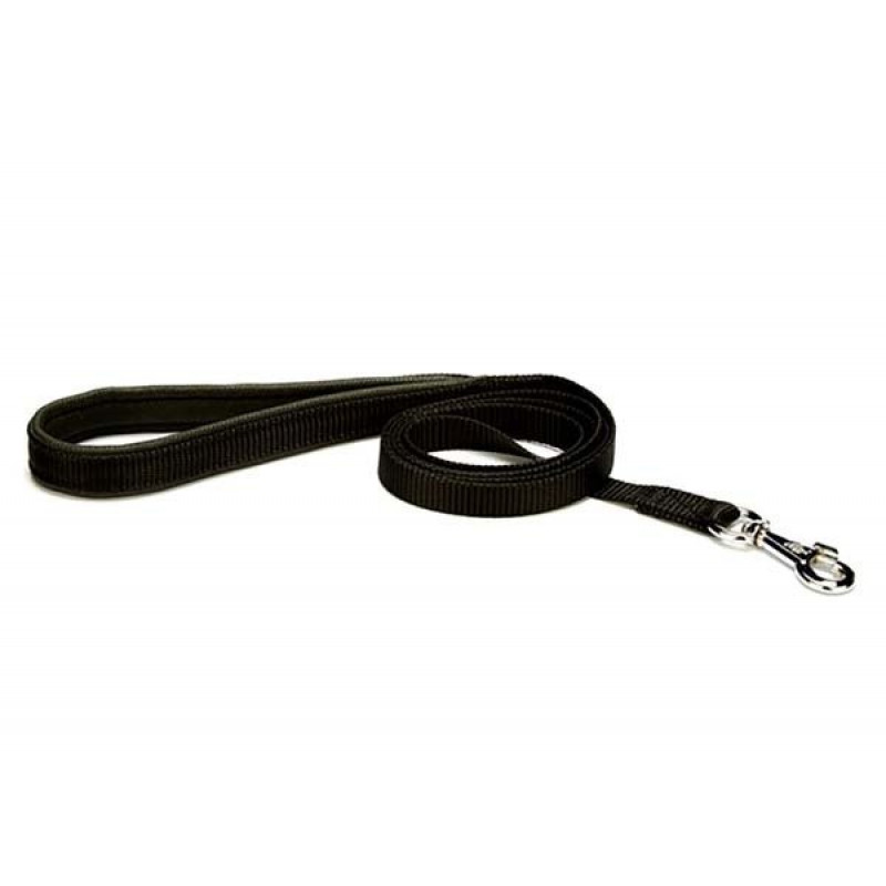 Doggie 1,5x160 Cm Konfor Klasik Dokuma Gezdirme Siyah | Köpek Gezdirme Tasması