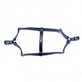 1,5x40 45 Cm Konfor Ronin Deri Göğüs Tasması Siyah | Köpek Göğüs Tasması