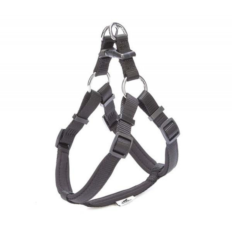 Doggie 1,5x40-45 Cm Konfor Ronin Dokuma Göğüs Tasması Siyah | Köpek Göğüs Tasması