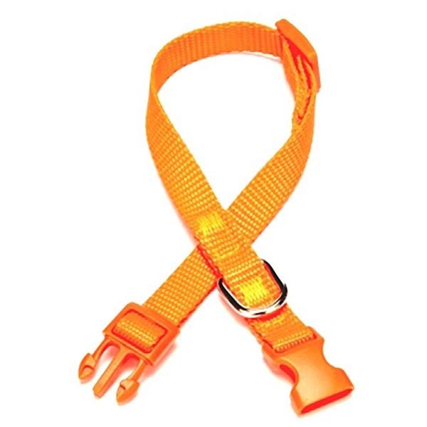 Doggie 1x30 Cm Classic  Dokuma Boyun Tasması Medium Turuncu | Köpek Boyun Tasması