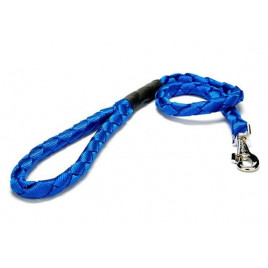 2-100 Cm Örgülü Dokuma Gezdirme Tasması Medium Mavi | Köpek Gezdirme Tasması