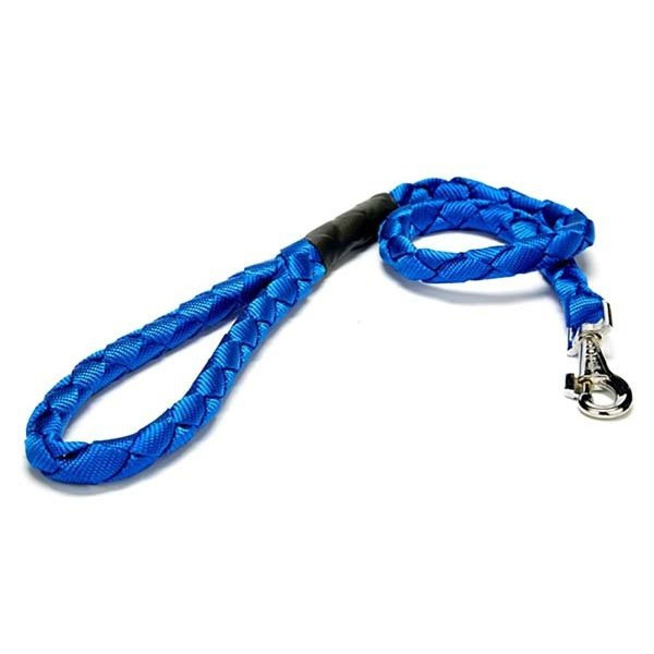 Doggie 2-100 Cm Örgülü Dokuma Gezdirme Tasması Medium Mavi | Köpek Gezdirme Tasması