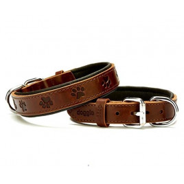 2.5x45 Cm Comfort Deri Pati Desenli Boyun Tasması Medium Kahverengi | Köpek Boyun Tasması 2.5x45 Cm Comfort Deri Pati Desenli Boyun Tasması Medium Kahverengi | Köpek Boyun Tasması