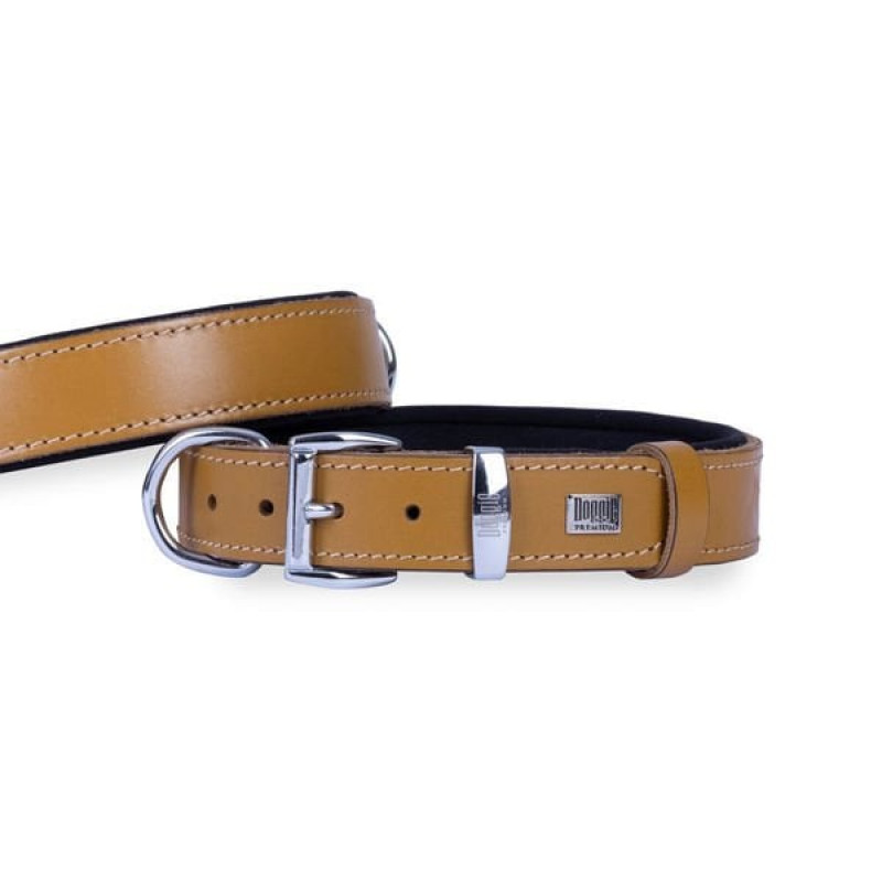 Doggie 2,5x37 45 Cm Konfor Deri Sade Boyun Tasması Camel | Köpek Boyun Tasması Doggie 2,5x37 45 Cm Konfor Deri Sade Boyun Tasması Camel | Köpek Boyun Tasması
