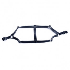 2,5x65 75 Cm Konfor Ronin Deri Göğüs Tasması Siyah | Köpek Göğüs Tasması