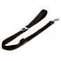 Doggie 2,5x80-120 Cm Emniyet Kemerli Dokuma Gezdirme Black | Köpek Gezdirme Tasması
