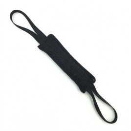 2x30 Cm Pamuk Kumaş Isırma Yastığı Siyah | Köpek Ssakinleştirici