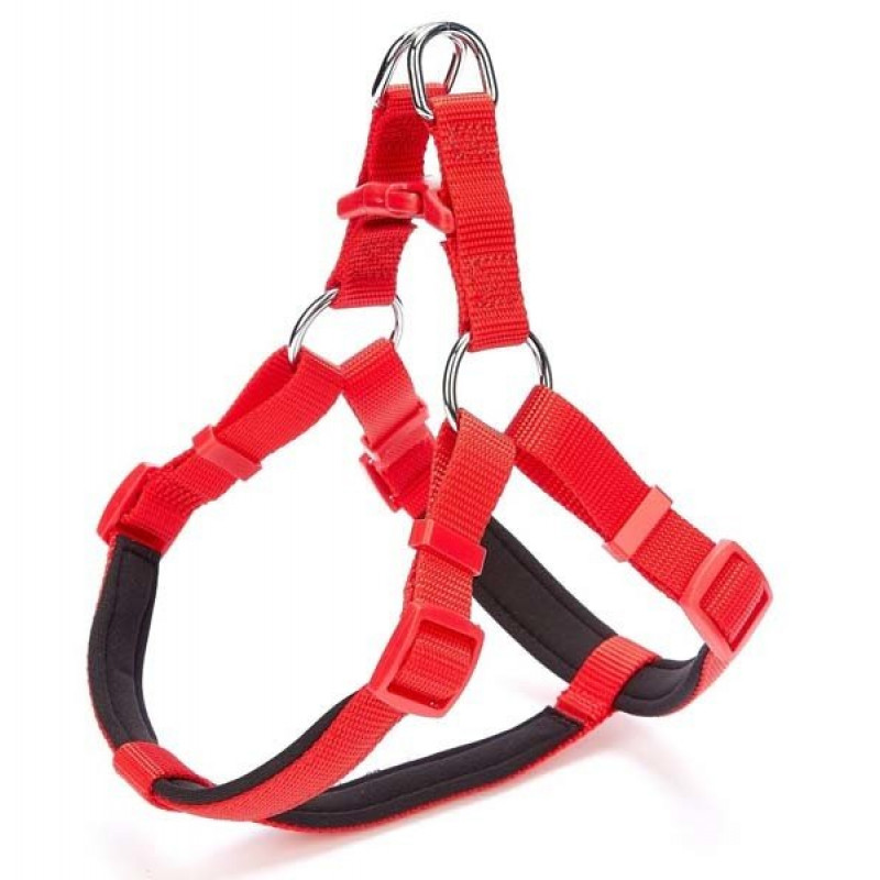 Doggie 2x45-55 Cm Konfor Ronin Dokuma Göğüs Tasması Red | Köpek Göğüs Tasması