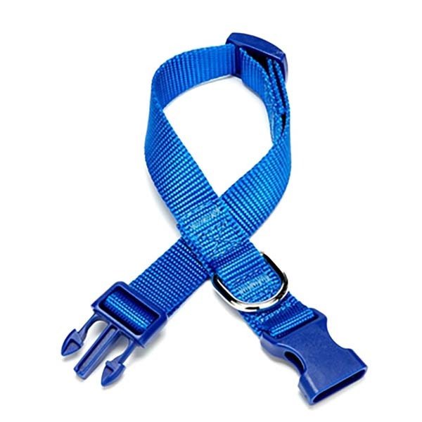 Doggie 2x45 Cm Classic  Dokuma Boyun Tasması Medium Mavi | Köpek Boyun Tasması