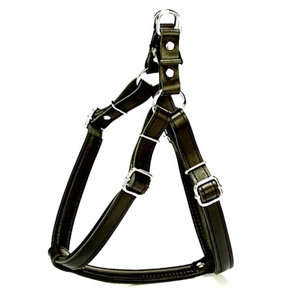 Doggie 2x65 Cm Fırstclass Deri Ronin Göğüs Tasması Large Siyah | Köpek Göğüs Tasması