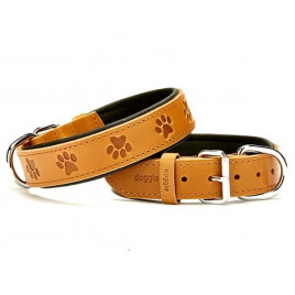 3.5x55 CmComfort Deri Pati Desenli Boyun Tasması Medium Camel | Köpek Boyun Tasması 3.5x55 CmComfort Deri Pati Desenli Boyun Tasması Medium Camel | Köpek Boyun Tasması