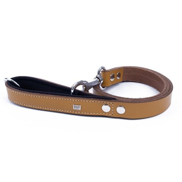 Doggie 3x100 Cm Konfor Klasik Deri Gezdirme Camel | Köpek Gezdirme Tasması