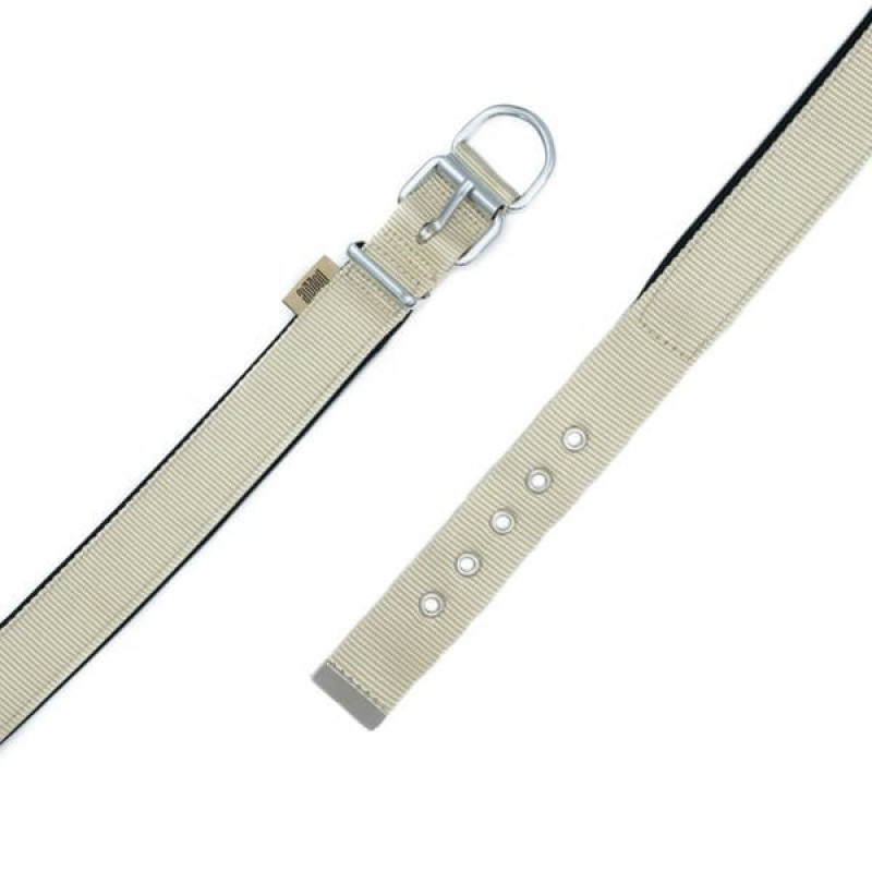 Doggie 3x47-55 Cm Konfor Dokuma Boyun Tasması Haki Large | Köpek Boyun Tasması