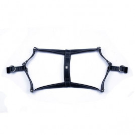 3x70 80 Cm Konfor Ronin Deri Göğüs Tasması Siyah | Köpek Göğüs Tasması