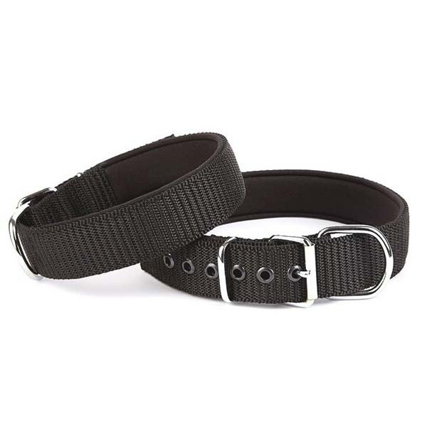 Doggie 4x55 Cm Comfort Dokuma Boyun Tasması Small Siyah | Köpek Boyun Tasması