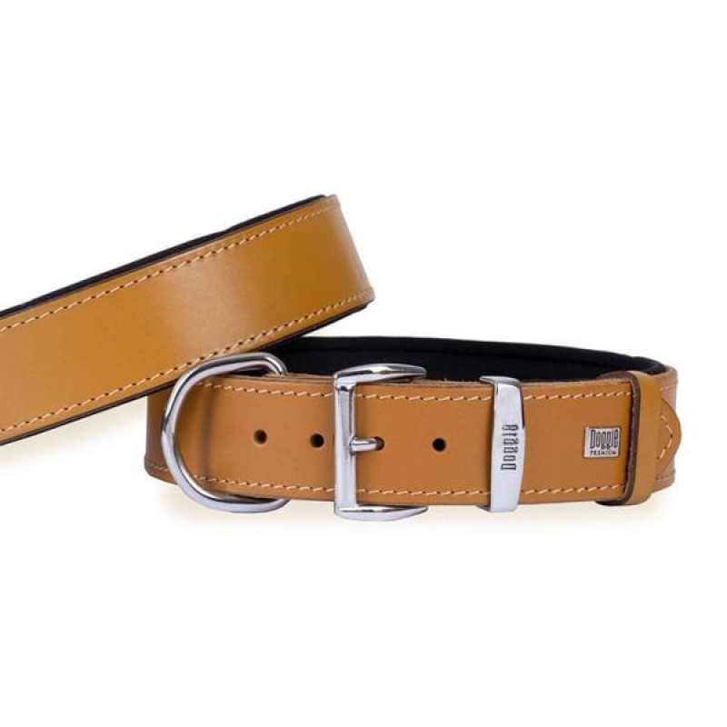 Doggie 4x57 65 Cm Konfor Deri Sade Boyun Tasması Camel | Köpek Boyun Tasması Doggie 4x57 65 Cm Konfor Deri Sade Boyun Tasması Camel | Köpek Boyun Tasması