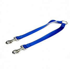 2,5x70-60 Cm Dokumadan Çift Köpek Gezdirme Kayışı Royalblue | Köpek Gezdirme Tasması