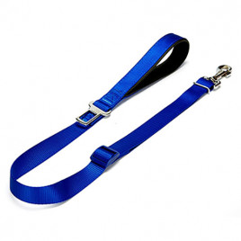 2,5x80-120 Cm Emniyet Kemerli Dokuma Gezdirme Royalblue | Köpek Gezdirme Tasması