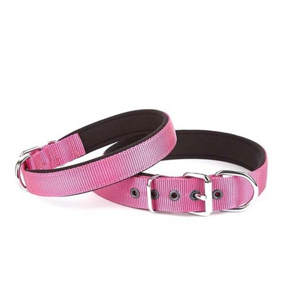 Doggie 3x47 55 Cm Konfor Dokuma Sade Boyun Tasması Mor | Köpek Boyun Tasması