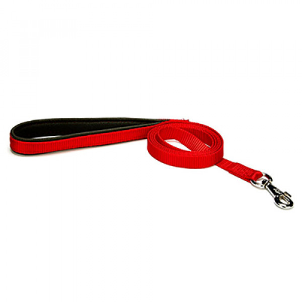 Doggie 2x140 Cm Konfor Klasik Dokuma Gezdirme Kırmızı | Köpek Gezdirme Tasması