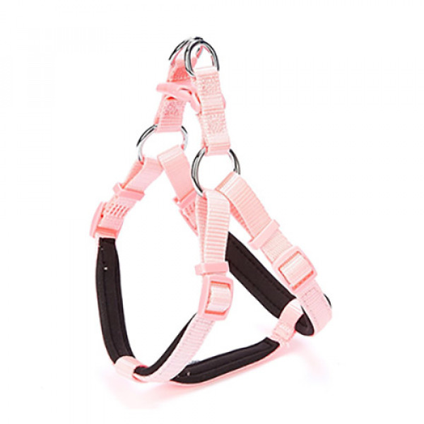 Doggie 1,5x40-45 Cm Konfor Ronin Dokuma Göğüs Tasması Pembe | Köpek Göğüs Tasması