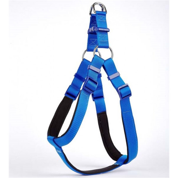 Doggie 2,5x70-80 Cm Konfor Ronin Dokuma Göğüs Tasması Royalblue | Köpek Göğüs Tasması