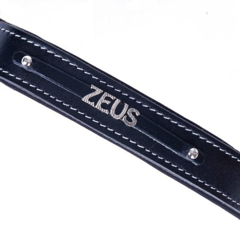 Doggie L Konfor Deri İsimlikli Boyun Tasması Siyah 3.5x52-60 Cm | Köpek Boyun Tasması