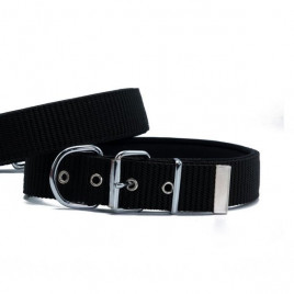 L Konfor Dokuma Boyun Tasması Siyah 5x60-70 Cm | Köpek Boyun Tasması