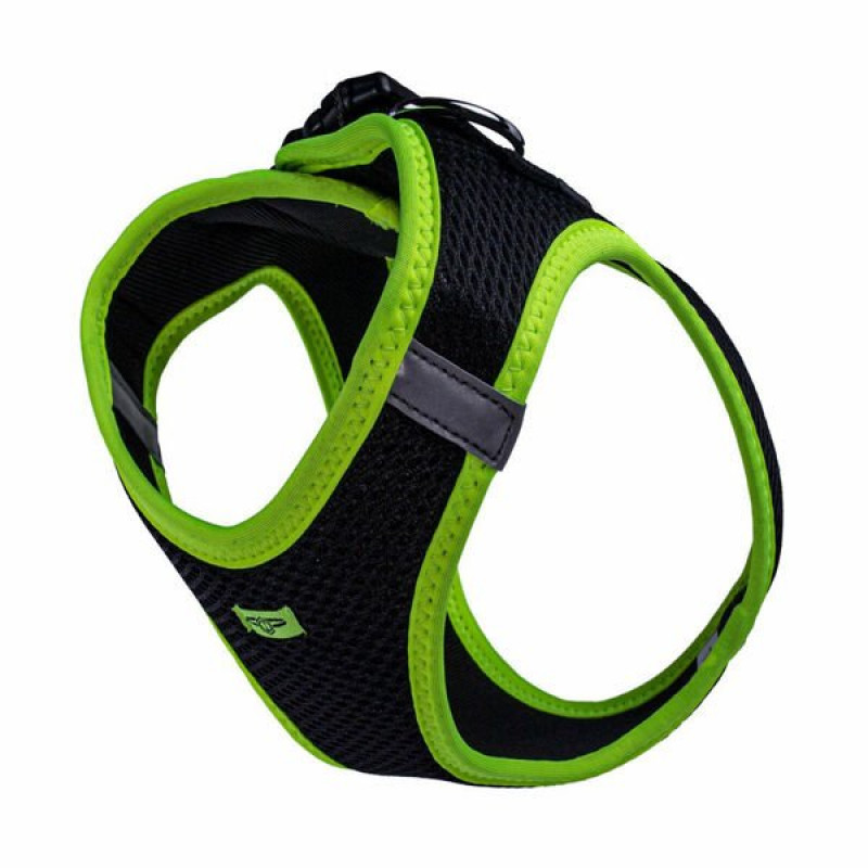 Doggie L Neon Havalı Dokuma Küçük Irk Göğüs Tasması Sarı 42-48 Cm | Köpek Göğüs Tasması