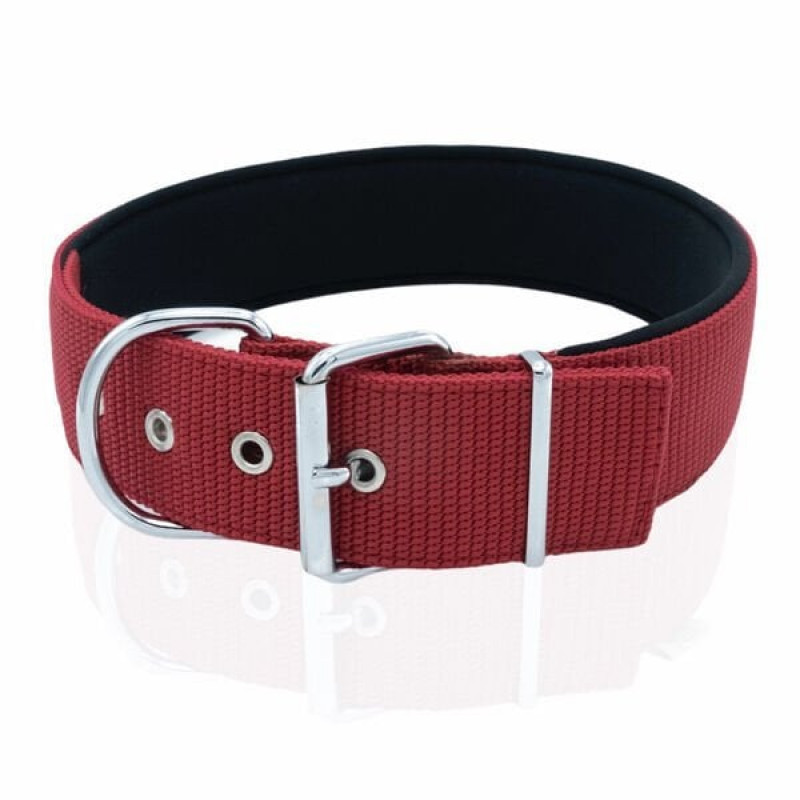 Doggie M Elit Dokuma Boyun Tasması Kırmızı 5x55-65 Cm | Köpek Boyun Tasması