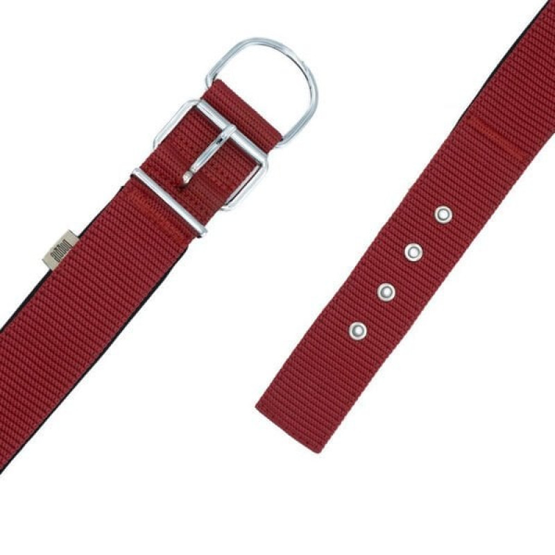 Doggie M Elit Dokuma Boyun Tasması Kırmızı 5x55-65 Cm | Köpek Boyun Tasması