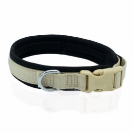 M Havalı Dokuma Boyun Tasması Kamuflaj 2x35-45 Cm | Köpek Boyun Tasması