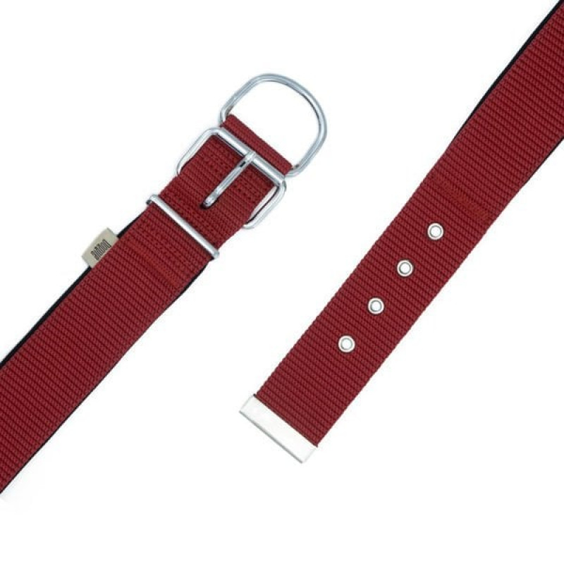 Doggie M Konfor Dokuma Boyun Tasması Kırmızı 5x65-65 Cm | Kedi Boyun Tasması