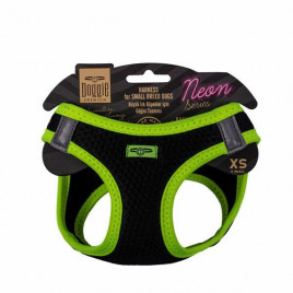XS Neon Havalı Dokuma Küçük Irk Göğüs Tasması Sarı 30-34 Cm | Köpek Göğüs Tasması