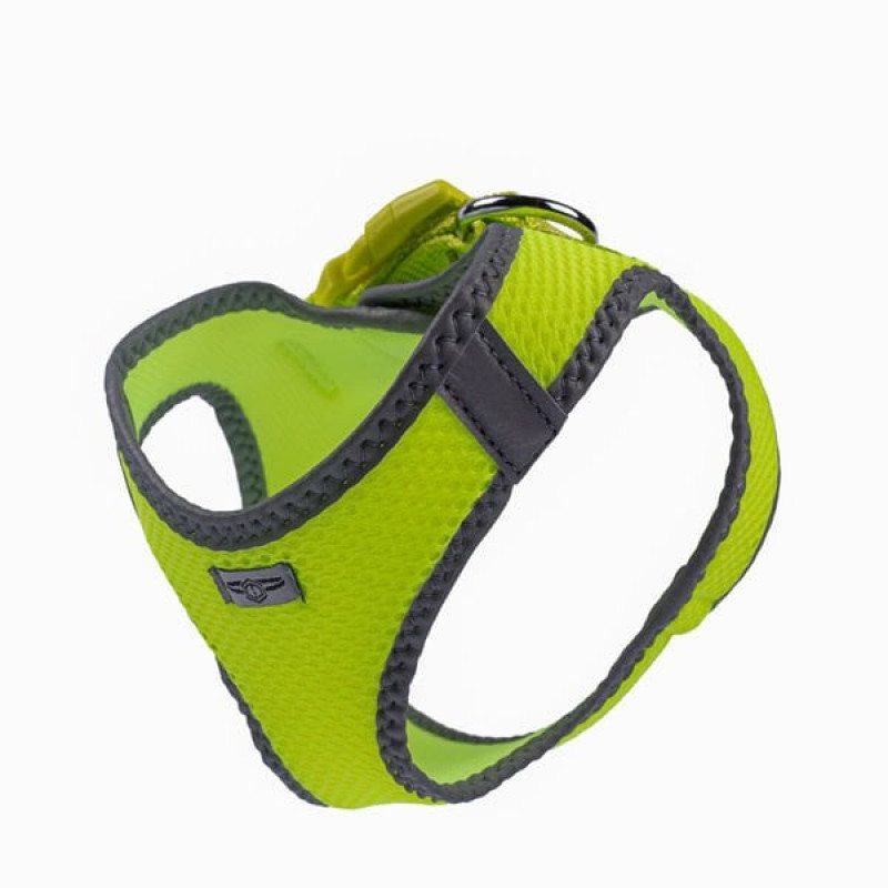 Doggie XS Reflektör Havalı Dokuma Göğüs Tasması Sarı 30-34 Cm | Köpek Göğüs Tasması