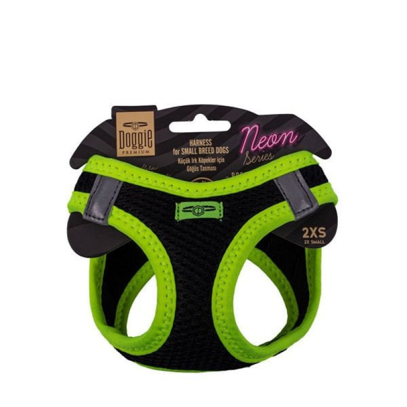 Doggie XXS Neon Havalı Dokuma Göğüs Tasması Sarı 26-30 Cm | Köpek Göğüs Tasması Doggie XXS Neon Havalı Dokuma Göğüs Tasması Sarı 26-30 Cm | Köpek Göğüs Tasması