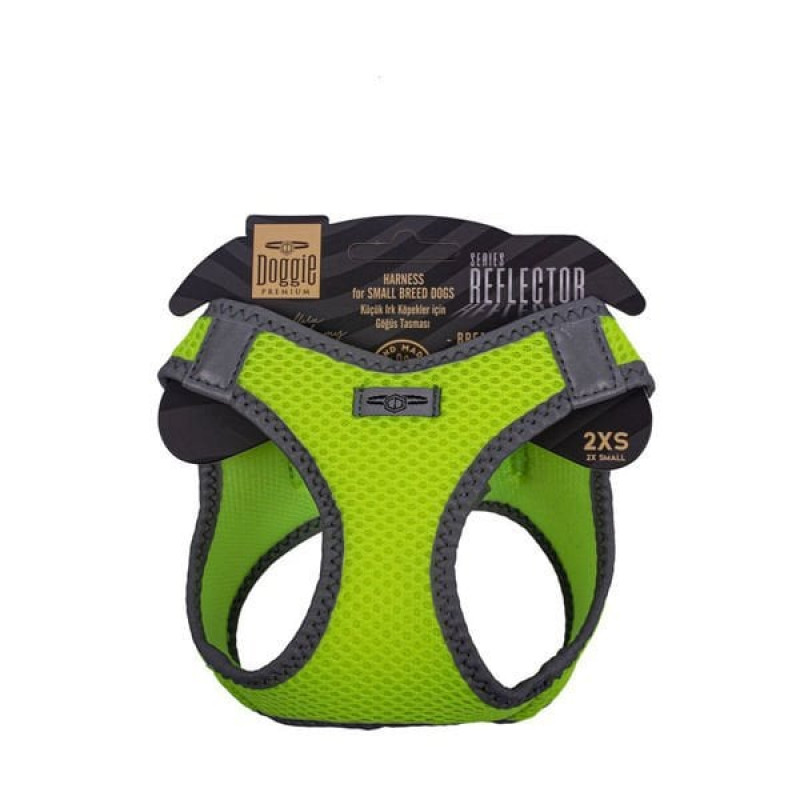 Doggie XXS Reflektör Havalı Dokuma Küçük Irk Göğüs Tasması Sarı 26-30 Cm | Köpek Göğüs Tasması Doggie XXS Reflektör Havalı Dokuma Küçük Irk Göğüs Tasması Sarı 26-30 Cm | Köpek Göğüs Tasması