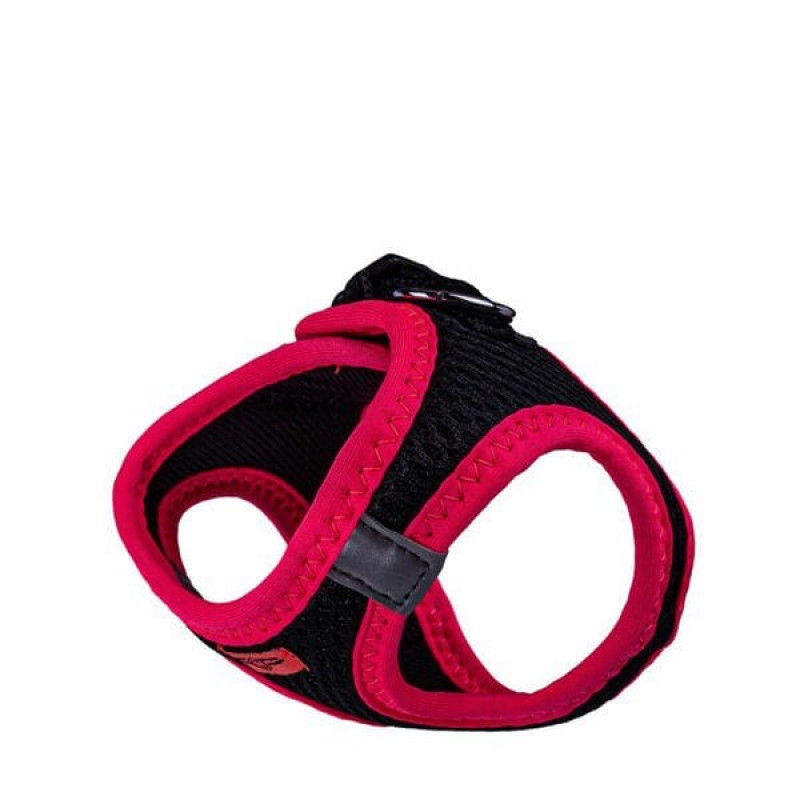 Doggie XXXS Neon Havalı Dokuma Göğüs Tasması Pembe 22-26 Cm | Köpek Göğüs Tasması
