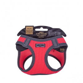 XXXS Reflektör Havalı Dokuma Göğüs Tasması Pembe 22-26 Cm | Köpek Göğüs Tasması