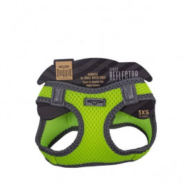 XXXS Reflektör Havalı Dokuma Göğüs Tasması Sarı 22-26 Cm | Köpek Göğüs Tasması