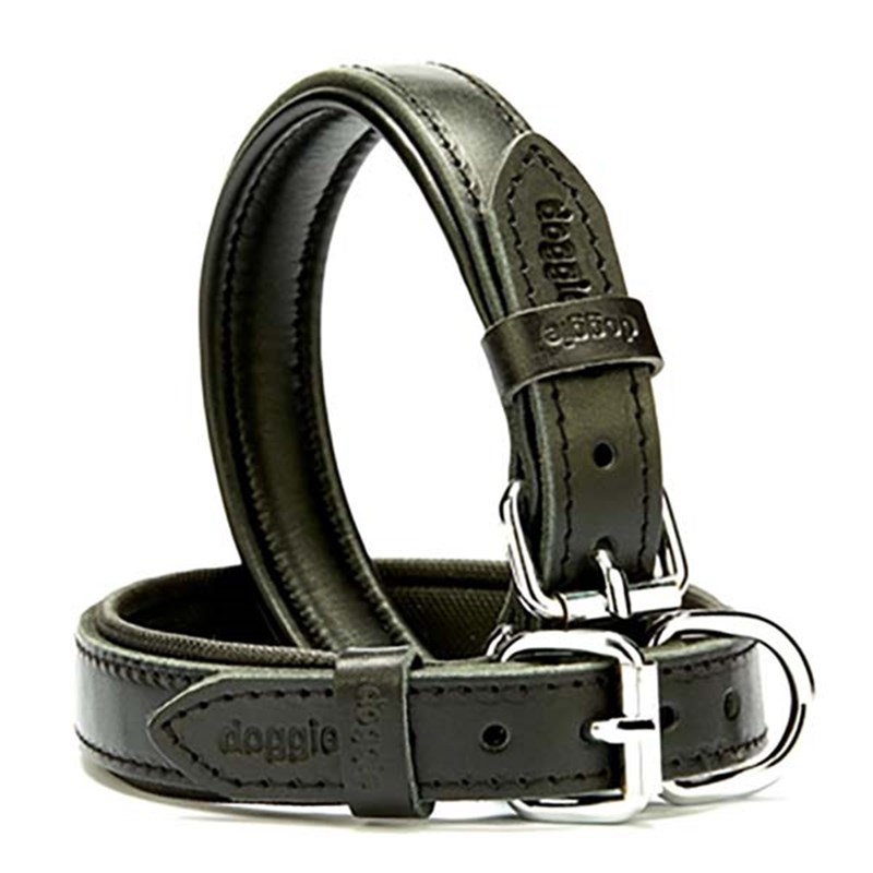 Doggie 2,5x37-45 Cm Yumuşak Firstclass Deri Boyun Tasması Siyah | Köpek Boyun Tasması Doggie 2,5x37-45 Cm Yumuşak Firstclass Deri Boyun Tasması Siyah | Köpek Boyun Tasması