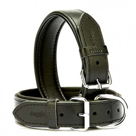 3,5x52-60 Cm Yumuşak Firstclass Deri Boyun Tasması Siyah | Köpek Boyun Tasması 3,5x52-60 Cm Yumuşak Firstclass Deri Boyun Tasması Siyah | Köpek Boyun Tasması