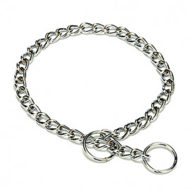 4x75 75 Cm Zincir Boğmalı Tasma Krom Kaplama | Köpek Eğitim Tasması