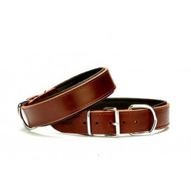 4x47-55 Cm Çift Kat Deri Extra Güçlü Sade Boyun Tasma Brown | Köpek Boyun Tasması 4x47-55 Cm Çift Kat Deri Extra Güçlü Sade Boyun Tasma Brown | Köpek Boyun Tasması