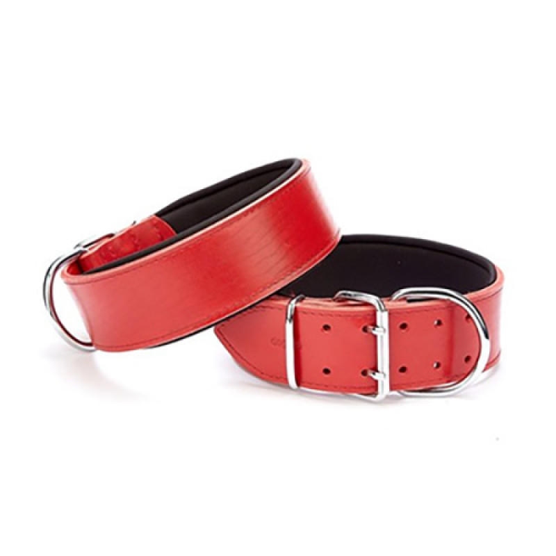 Doggie 6x55-65 Cm Çift Kat Deri Güçlü Sade Boyun Tasma Kırmızı | Köpek Boyun Tasması Doggie 6x55-65 Cm Çift Kat Deri Güçlü Sade Boyun Tasma Kırmızı | Köpek Boyun Tasması