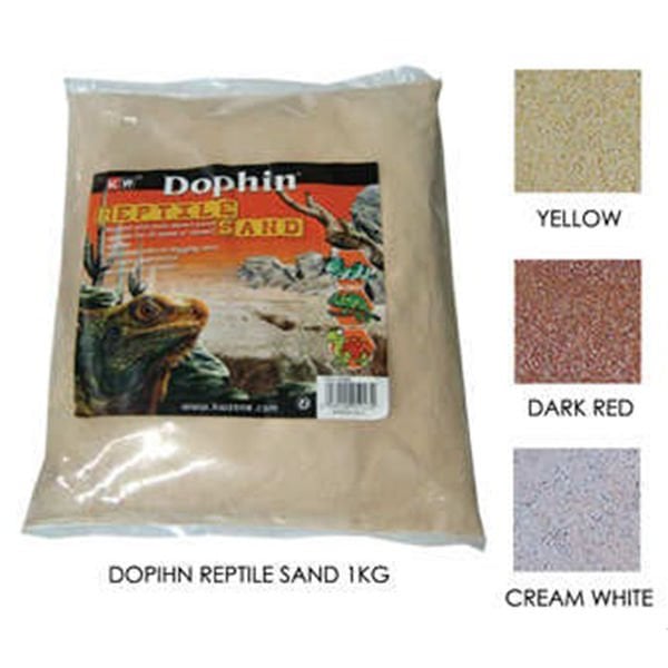 Dophin 1 Kg Kum Beyaz | Kaplumbağa Kumu