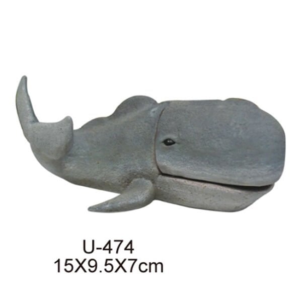 Dophin 15x9,5x7 Cm King Balina | Akvaryum Dekor Fon