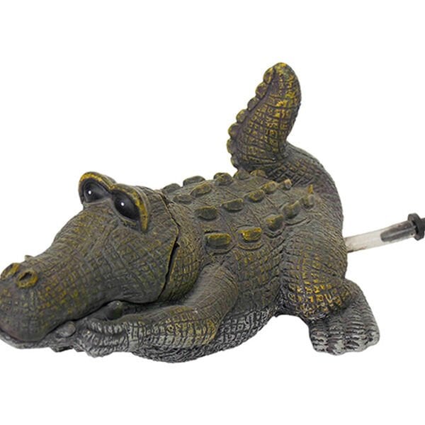 Dophin 18x6,5 Cm King Hava Kabarcıklı Timsah | Akvaryum Dekor Fon