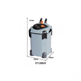 23x23x41 Cm Dış Filtre Cf 1200U 1200 L/h | Akvaryum Dış Filtre