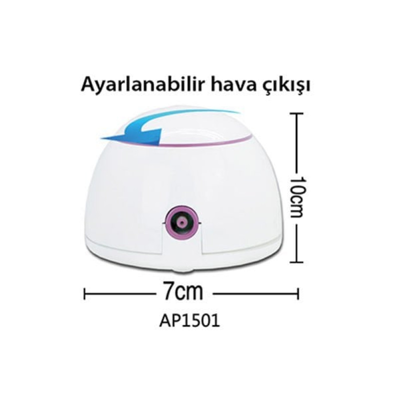 Dophin 7x10 Cm AP1501 Hava Pompası | Akvaryum Kafa Motoru Dophin 7x10 Cm AP1501 Hava Pompası | Akvaryum Kafa Motoru